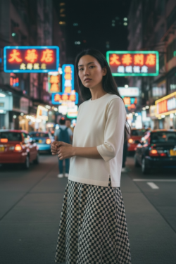 Off-White Tunic Top
